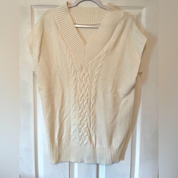 Oversized Sweater Vest - Picture 3 of 4